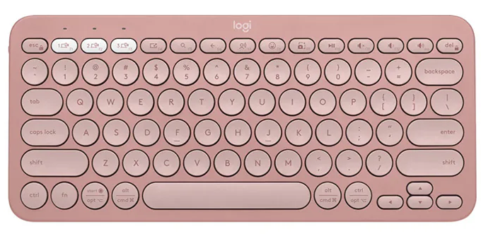 Logitech Pebble Keyboard 2 K380s rose